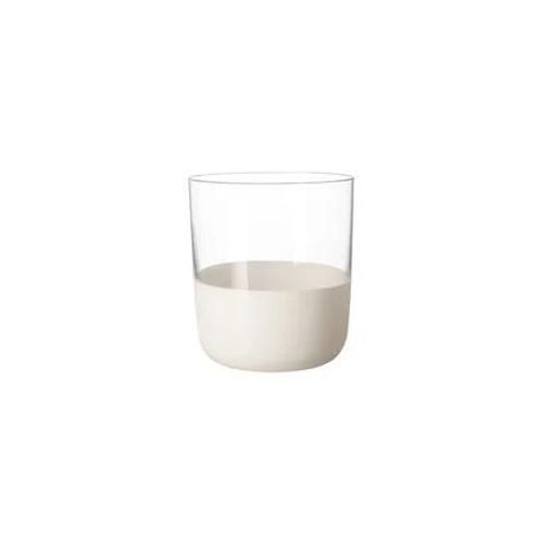 Villeroy & Boch - Manufacture Rock Blanc Gobelet À Whisky, Set 4 Pcs - Blanc