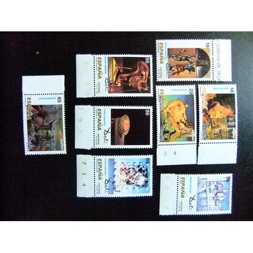 110 Espagne 1994 / Salvador Dali - Peintre / Edifil 3289 - 3296 ** Yvert 2882 - 2889 ** Mnh