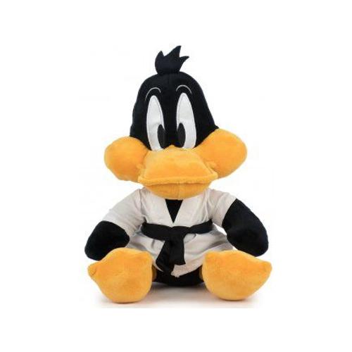 Peluche Daffy Duck 34 Cm - Doudou Canard Noir - Enfant - Pour Looney Tunes - Nouveauté