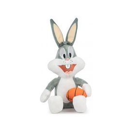 Peluche Lapin Gris Bugs Bunny 40 Cm - Set Doudou Enfant + 1 Carte Offerte - Pour Looney Tunes - Nouveauté
