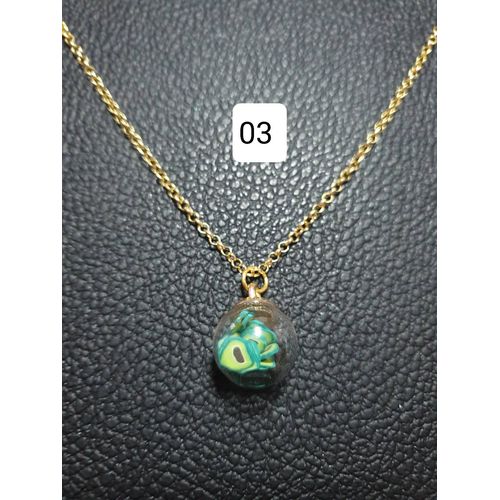 Collier Fantaisie "Boule Fruits" 03