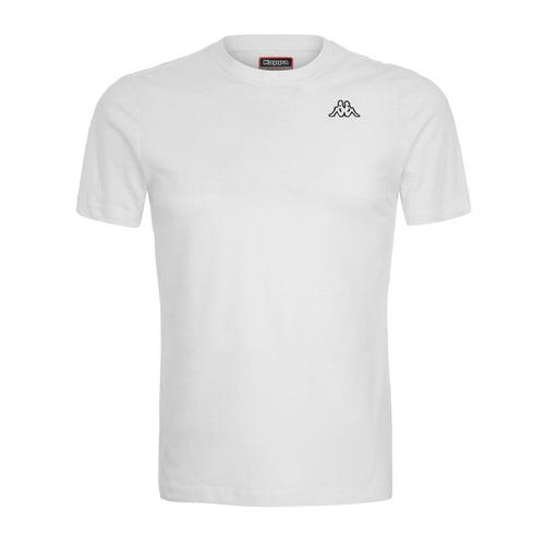 T-Shirt Blanc Homme Kappa Cafers Slim Tee