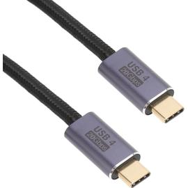 Câble USB C vers USB C, Rallonge de Moniteur Vidéo 8K 60 Hz Type C