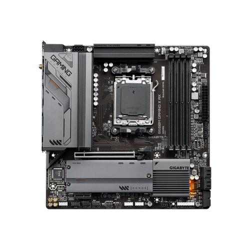 Gigabyte B650M GAMING X AX - 1.X - carte-mère - micro ATX - Socket AM5 - AMD B650 Chipset - USB 3.2 Gen 2, USB-C 3.2 Gen2, USB 3.2 Gen 1 - 2.5 Gigabit LAN, Wi-Fi 6E, Bluetooth - carte graphique...