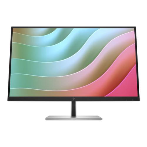 HP E27k G5 - E-Series - écran LED - 27" - 3840 x 2160 4K UHD (2160p) @ 60 Hz - IPS - 350 cd/m² - 1000:1 - 5 ms - HDMI, DisplayPort, USB-C - haut-parleurs - tête noire, noir et argent (support)