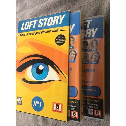 Coffret 2 Cassettes Vhs Loft Story N’1 