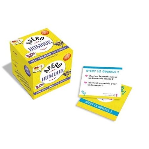 Apéro Humour - 260 Questions Ludiques - Idéal Pour Égayer Vos Soirées !