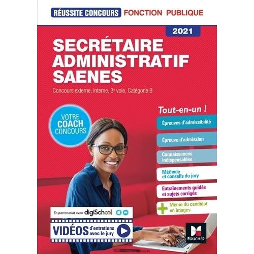 Secrétaire Administratif Saenes - Concours Externe, Interne, 3e Voie, Catégorie B