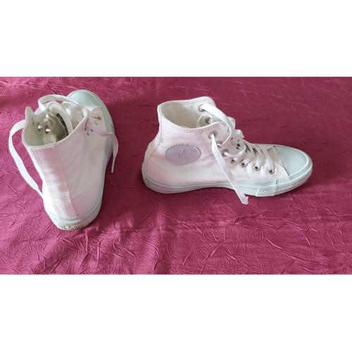 Converse blanche haute discount 37