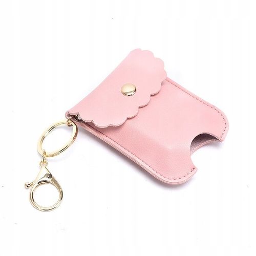 Porte-monnaie mini clés style rose 1pc uc