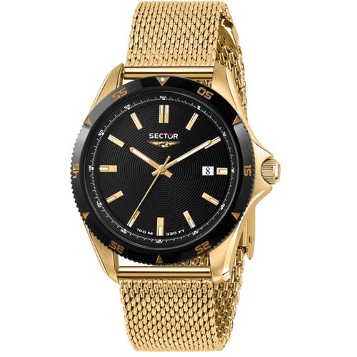 Montre Homme Sector Montres 650 R3253231003 - Bracelet Acier Doré 