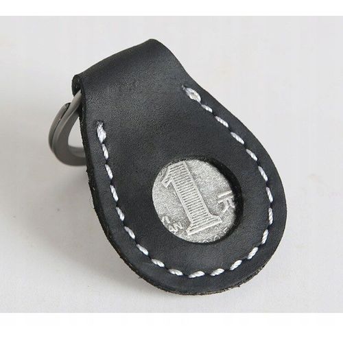 petit portefeuille en cuir noir style CICICUFF pour