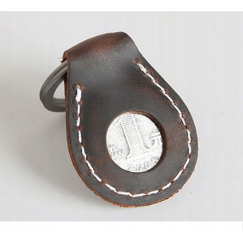 Petit portefeuille en cuir neuf CICICUFF marron