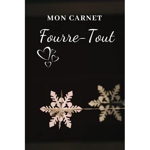 Mon Carnet Fourre-Tout: Carnet De Note Minimaliste Pour Se Libérer De Sa Charge Mentale, De Couleur Noire Avec Pages Lignées,French Edition,Carnet De ... Grand Ligné, Boutique Amazon Basics,