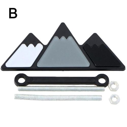 3 Couleurs Calandre Emblème Pour Toyota Trd 4runner 2018 2019 Voiture Tri Couleur Grille Acrylique Badge Auto Accessoires
