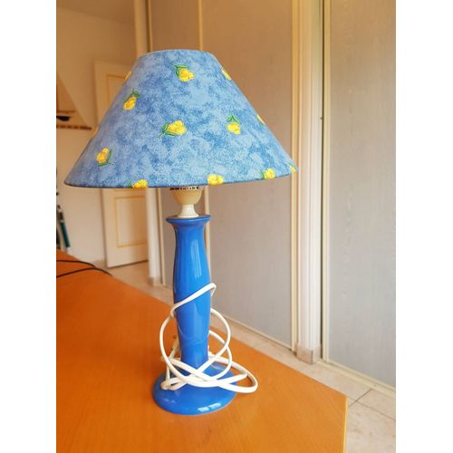 Lampe De Chevet - Couleur Bleue