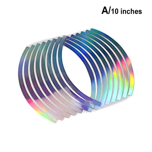 Autocollant En Vinyle Universel Pour Moto, Bandes Réfléchissantes Pour Pneu, Jante De Moyeu De Roue De Voiture, Vélo