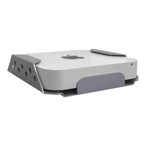 Compulocks Support de sécurité Mac Mini argentée - Kit de sécurité - montable sur mur, montable sous bureau - pour Apple Mac mini (Début 2020, Early 2023, Fin 2012, Fin 2014, Fin 2018, Fin 2020...