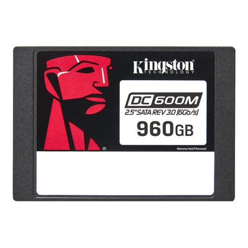 Kingston DC600M - SSD - Mixed Use - 960 Go - interne - 2.5" - SATA 6Gb/s