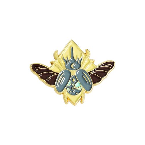 Broche Coccinelle En Métal Pour Femmes, Badge Amusant Et Populaire, Accessoires De Fête Sur Le Campus