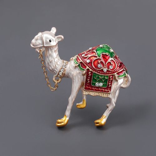 Broche De Chameau Acrylique En Métal Pour Fille, Nouvelle Mode, Accessoire Créatif Populaire, Mignon, Animal, 2021