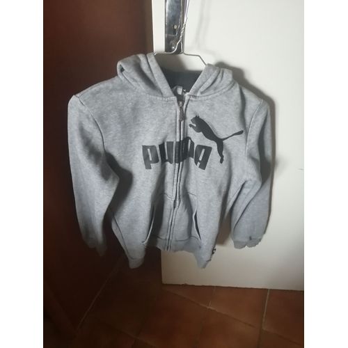 Veste À Capuche Puma 12 Ans 97% Coton,3% Élasthanne