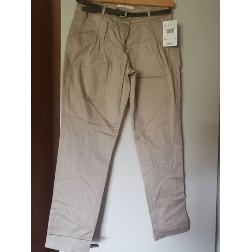 Pantalon Camaïeu 34 Coton 97%,Élasthanne 3%