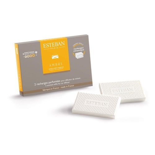 Recharge parfumée pour diffuseur voiture Ambre - Esteban Paris