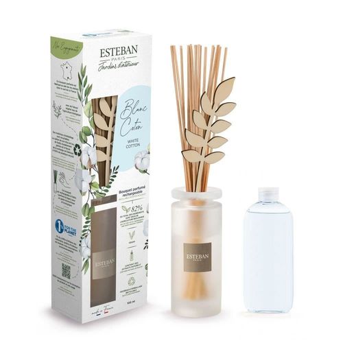 Diffuseur de Parfum Coton Blanc 100ml - Esteban Paris