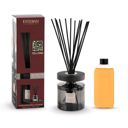 Ellipse Teck&Tonka Diffuseur de Parfum 200ml - Esteban Paris