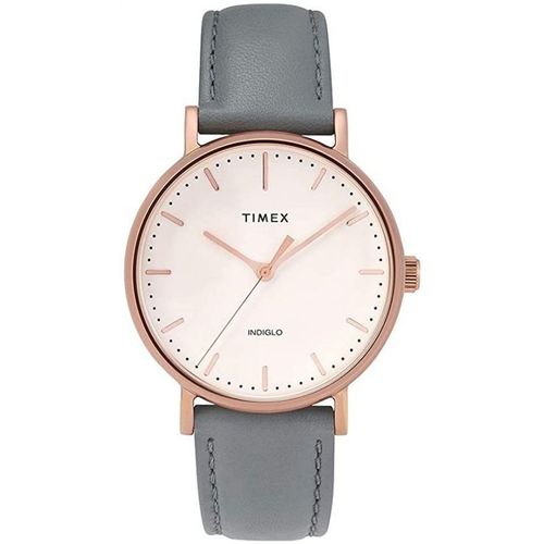 Timex Montre Gris Analogique Femmes Fairfield Tw2t31800