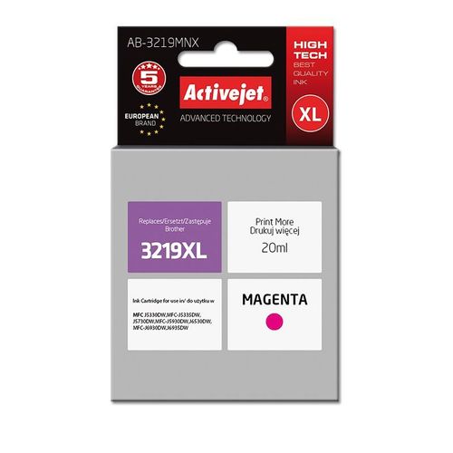 Activejet AB-3219MNX cartouche d'encre 1 pièce(s) Compatible Rendement élevé (XL) Magenta
