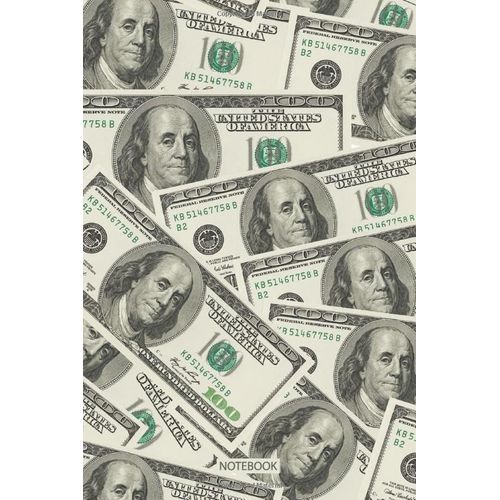Usa 100 Dollar Journal Notebook Paperback Souvenir Diary: 100 Blank Ruled Pages 6x9 Inch, Yes I'm Rich: Men's Women's Boys Girls Benjamin Franklin One Hundred Dollar Journal Diary Notebook Graphic Des