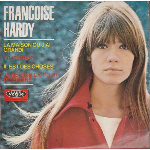 Françoise Hardy: La Maison Où J'ai Grandi 45t 17cm Vinyl Ep
