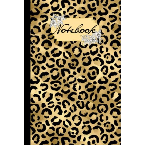 Notebook: Luxury Notebook|100 Pages 6x9|Pretty Notebook Journal Lined Passion Africa Nature Animals