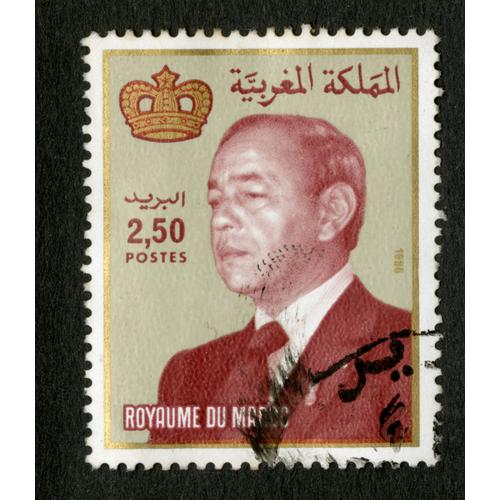 Timbre Oblitéré Royaume Du Maroc, 1986, Postes, 2.50