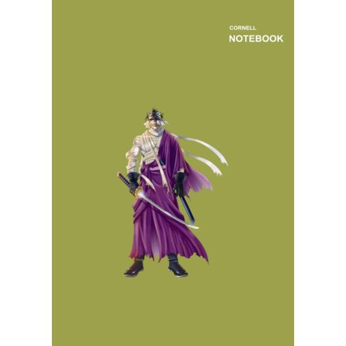 Rurouni Kenshin Wandering Samurai Manga Notebook: Notes Cornell, 110 Pages, Large (7 X 10 Inches).
