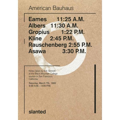 American Bauhaus