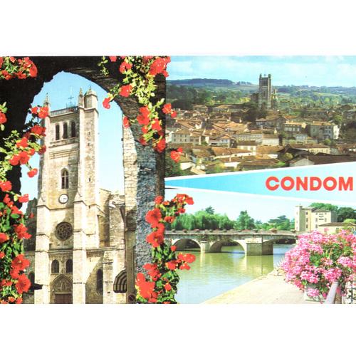 Carte Postale De Condom (Gers) 3 Vues