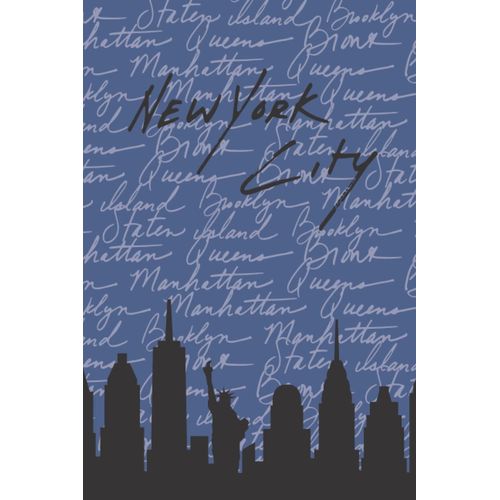 New York City Notebook: Classy New York City Journal, New York Notebook Journal, 120 6x9 Lined Pages With Nyc Theme