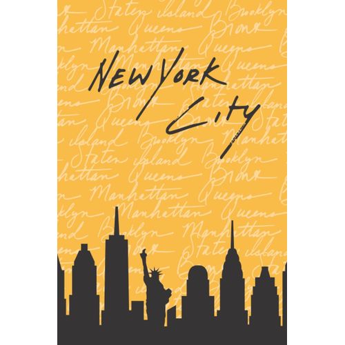 New York City Notebook: Classy New York City Journal, New York Notebook Journal, 120 6x9 Lined Pages With Nyc Theme