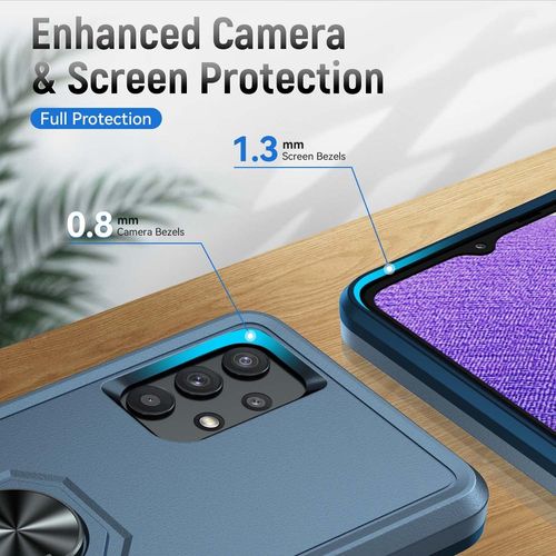 Coque Pour Galaxy A32 5g,Galaxy A32 5g (Pas Pour A32 4g) Housse Armure Protection De Antichoc Anti-Rayures Coque Etui Pour Samsung Galaxy A32 5g£¿Bleu£©