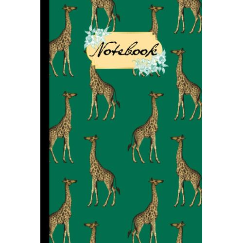 Notebook: Luxury Notebook|100 Pages 6x9|Pretty Notebook Journal Lined Passion Africa Nature Animals