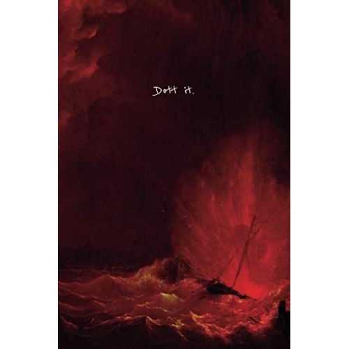 Ocean Of Fire Cover | Dot Grid Paperback Notebook For Journaling (Dott It.)