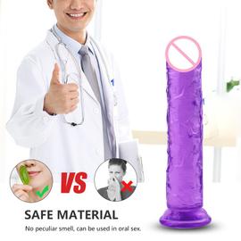 Gode réaliste avec ventouse Super forte érotique gelée gode jouets sexuels  pour femme pénis artificiel g-spot Simulation,godemichets,gode xxl,gode  ventouse,godes vaginales,sexetoys suceur homme,gode pour homme,erotic,Transparent  S | Rakuten