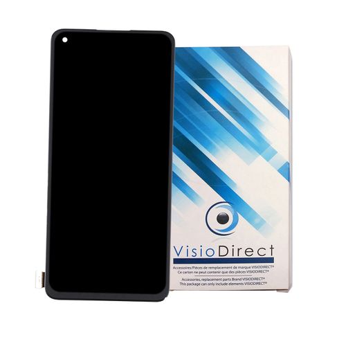 Ecran Complet Compatible Avec Oppo Find X5 Lite 5g Cph2371 Taille 6.43" Bleu Vitre Tactile + Écran Lcd -Visiodirect-