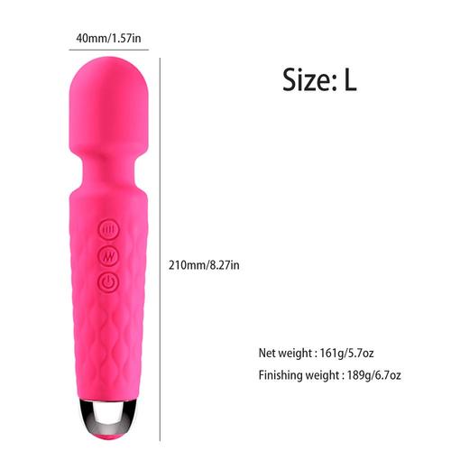 Vibromasseurs De Baguette De Clitoris Injuste Pour Femmes, Mini Vibration, Vagin, Continents, Masseur De Point G, Anciers Av, Mastyellar Ator, Jouets Sexuels Pour Femmes,Rose Red