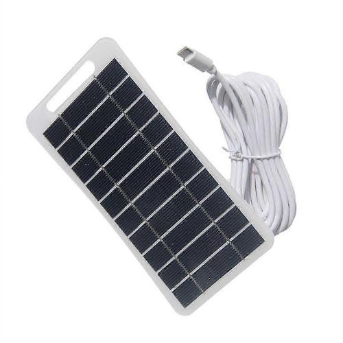 Mini Panneau Solaire 5v 2w, Panneaux Solaires De Type Micro Chargeur Solaire Usb, Panneau Solaire Portable Pour L¿Éclairage Domestique Du Téléphone