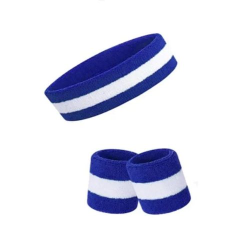 Attelle De Poignet À Rayures Solides,Ensemble De Chaussettes De Dehors,Absorbe La Sueur,Pour Sauna,Football,Bug Astique - Type 2sets Wt Be