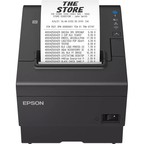 Epson TM-T88VII (132): USB, Eth, PowerUSB, Buzz, Black